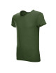 CRIMSON CUT LIFE HERREN-T-SHIRT KHAKI-Druck, Siebdruck, Logo-Transfer