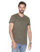 CRIMSON CUT LIFE HERREN-T-SHIRT KHAKI-Druck, Siebdruck, Logo-Transfer