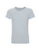 CRIMSON CUT LIFE HERREN-T-SHIRT GRAU BLAU mit Siebdruck-Stickerei
