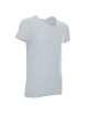 CRIMSON CUT LIFE Men`s T-SHIRT GRAY BLUE print embroidery silkscreen