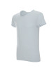 CRIMSON CUT LIFE HERREN-T-SHIRT GRAU BLAU mit Siebdruck-Stickerei