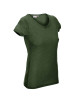 CRIMSON CUT LADIES` LIFE T-SHIRT Women`s LADIES` KHAKI DTG print embroidery