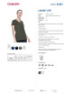 CRIMSON CUT LADIES` LIFE Damen T-Shirt DAMEN KHAKI DTG-Stickerei