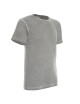 CRIMSON CUT SMOKY Men`s T-SHIRT LIGHT GRAY embroidery silkscreen print embroidery
