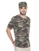 Promostars CAMO Men`s T-SHIRT DARK CAMO printed embroidery logo screen printing