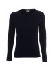 Promostars LADIES` VOYAGE Women`s T-SHIRT NAVY PRINT logo embroidery