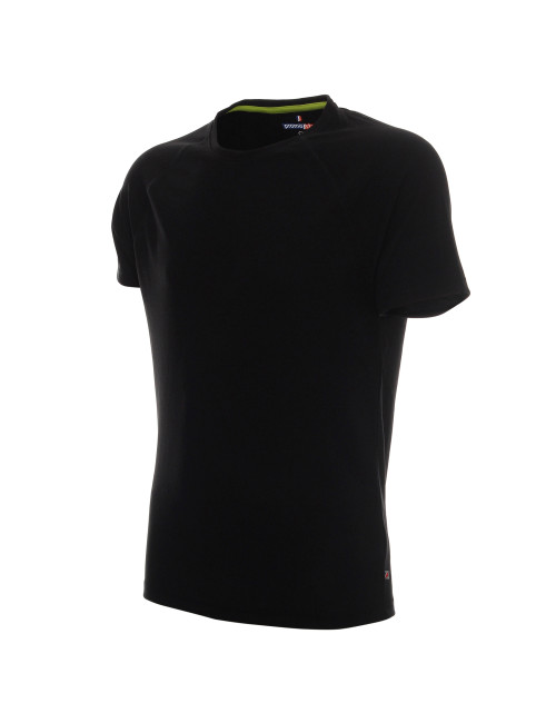 Promostars CHILL Herren-T-SHIRT, SCHWARZ, Logodruck, Stickerei, Siebdruck