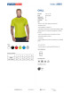 Promostars CHILL Herren-T-Shirt mit Aufdruck „Lime“, Stickerei, Logo, Siebdruck