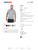 Promostars CHILL Herren-T-Shirt, Hellgrau, Stickerei, Siebdruck, DTG-Druck
