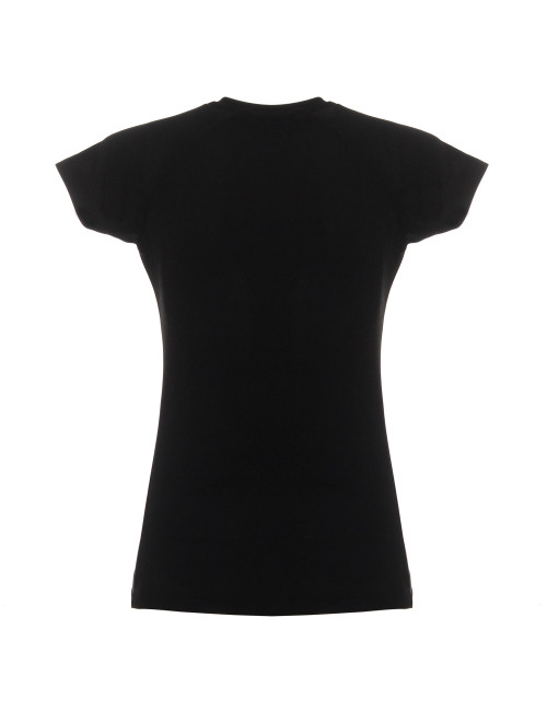 Promostars LADIES` CHILL Damen-T-Shirt, schwarzer Aufdruck, Stickerei, Siebdruck