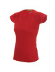 Promostars LADIES` CHILL DAMEN T-SHIRT DAMEN ROT mit Aufdruck und Stickerei