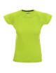 Promostars LADIES' CHILL KOSZULKA DAMSKA LIMONKOWY nadruk logo haft