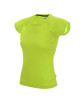 Promostars LADIES' CHILL KOSZULKA DAMSKA LIMONKOWY nadruk logo haft