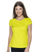 Promostars LADIES` CHILL DAMEN-T-SHIRT, LIME, Logodruck, Stickerei
