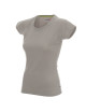 Promostars LADIES` CHILL LADIES` T-SHIRT LIGHT GRAY logo embroidery print