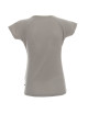 Promostars LADIES` CHILL DAMEN-T-SHIRT, HELLGRAU, Logodruck und Stickerei