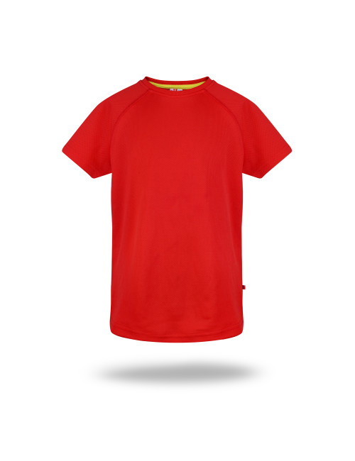 Promostars CHILL KID T-SHIRT aus 100 % Polyester mit rotem Aufdruck