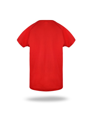 Promostars Children`s T-SHIRT CHILL KID 100% polyester RED print