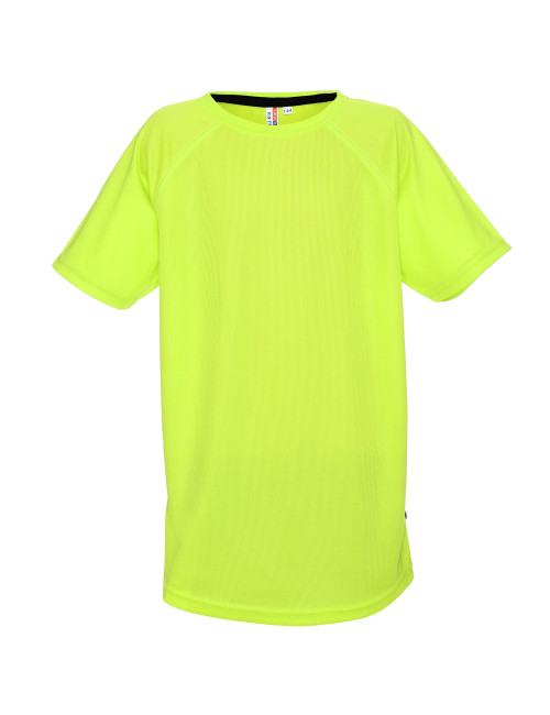 Promostars Children`s T-SHIRT CHILL KID 100% polyester LIME print