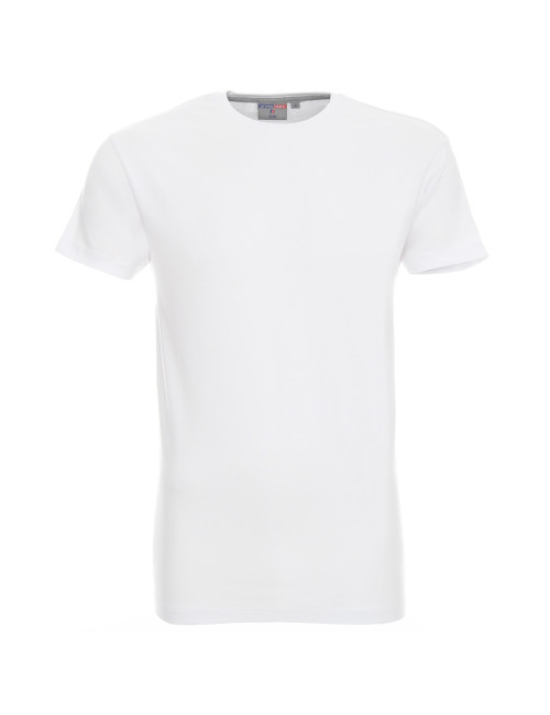 Herren Slim T-Shirt Promostars Weiß