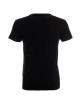 CRIMSON CUT SLIM Herren T-SHIRT SCHWARZ Logodruck, Siebdruck, Stickerei