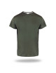 CRIMSON CUT SLIM HERREN-T-SHIRT WALDGRÜN, bedruckt mit Transferstickerei