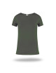 CRIMSON CUT LADIES` SLIM Damen-T-Shirt mit FOREST-Logodruck und Siebdruck