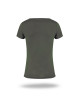 CRIMSON CUT LADIES` SLIM T-SHIRT Women`s FOREST print logo silkscreen