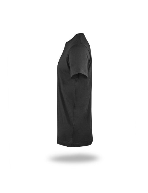 Promostars SLIM LIGHT Herren T-Shirt SCHWARZ mit Logoaufdruck für Firmenstickerei