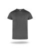 Promostars SLIM LIGHT Herren-T-Shirt in Grau mit Stickerei und Siebdruck-Logo