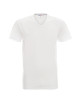 Promostars Men's V-neck T-shirt White