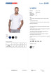 Promostars Men's V-neck T-shirt White