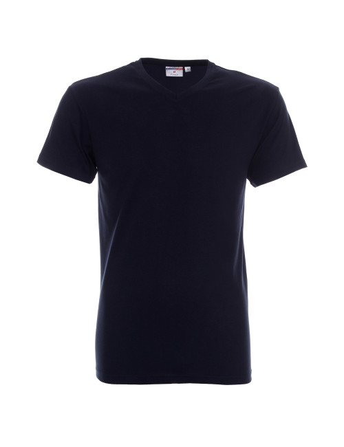 Promostars Herren-T-Shirt mit V-Ausschnitt, DTG-Druck, Stickerei, Siebdruck, Firmenlogos