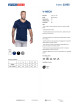 Promostars V-NECK KOSZULKA Męska nadruk DTG haft sitodruk logo firm