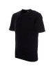 Promostars V-NECK T-SHIRT Men`s BLACK print embroidery logo silkscreen