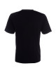Promostars V-NECK KOSZULKA Męska CZARNY nadruk haft logo sitodruk