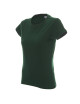 Promostars LADIES` HEAVY Damen-T-SHIRT, BOTTLE GREEN-Logodruck
