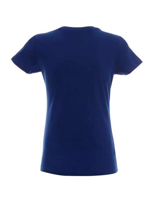 Promostars LADIES' HEAVY KOSZULKA Damska CHABROWY nadruk haft logo