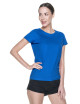 Promostars LADIES` HEAVY Damen-T-Shirt, COVERBONE-Aufdruck, gesticktes Logo