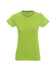 Promostars LADIES` HEAVY T-SHIRT Women`s LIME logo embroidery print