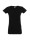 Ladies` v-neck t-shirt women`s black Promostars
