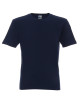 GEFFER Men`s T-SHIRT 200 NAVY print embroidery silkscreen logo for companies