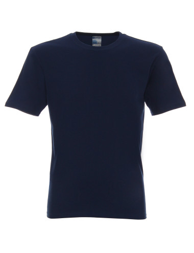 GEFFER Herren-T-Shirt 200 Marineblau mit Aufdruck, Stickerei, Siebdruck, Logo für Unternehmen
