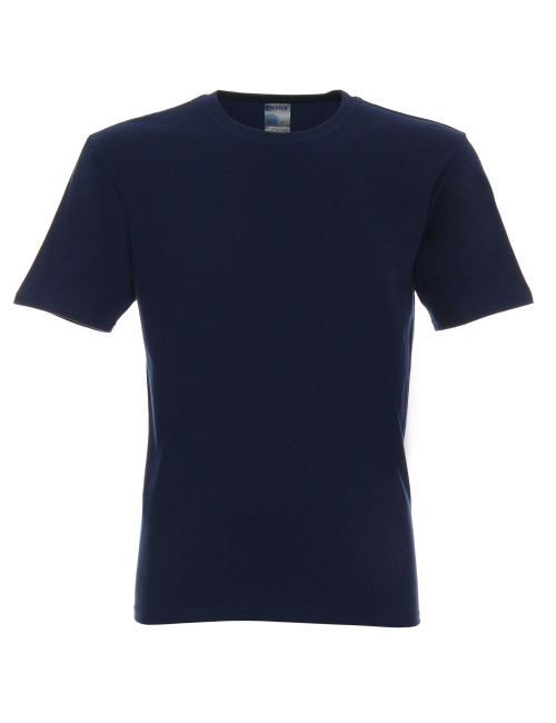 GEFFER Herren-T-Shirt 200 Marineblau mit Aufdruck, Stickerei, Siebdruck, Logo für Unternehmen
