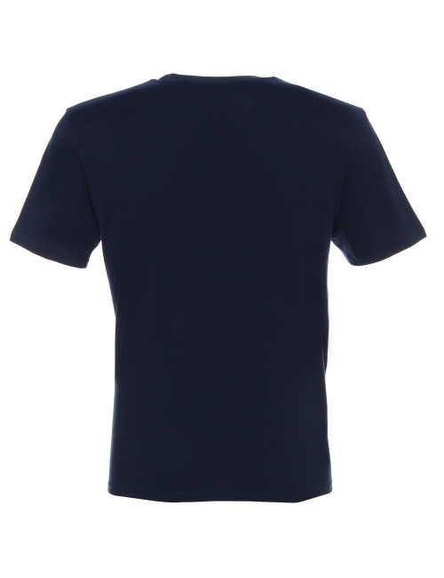 GEFFER Men`s T-SHIRT 200 NAVY print embroidery silkscreen logo for companies