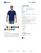 GEFFER Herren-T-Shirt 200 Marineblau mit Aufdruck, Stickerei, Siebdruck, Logo für Unternehmen