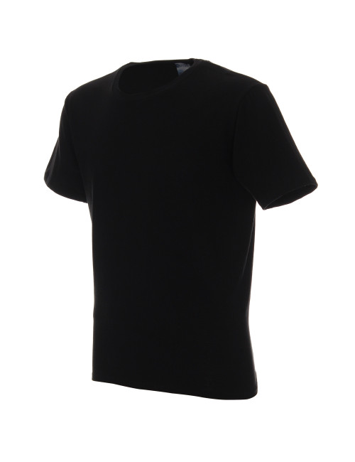 GEFFER Herren T-SHIRT 200 SCHWARZ DTF-Druck, Siebdruck, Stickerei, Firmenlogo