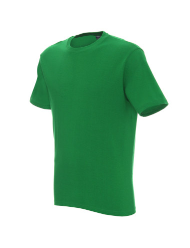 GEFFER Men`s T-SHIRT 200 GREEN SPRING print DTF embroidery silkscreen