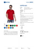 GEFFER Herren-T-Shirt 200 ROT, Siebdruck, Stickerei, Logo, DTF-Druck