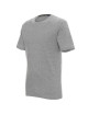 GEFFER HERREN T-SHIRT 200 HELLGRAU MELANGE Siebdruck
